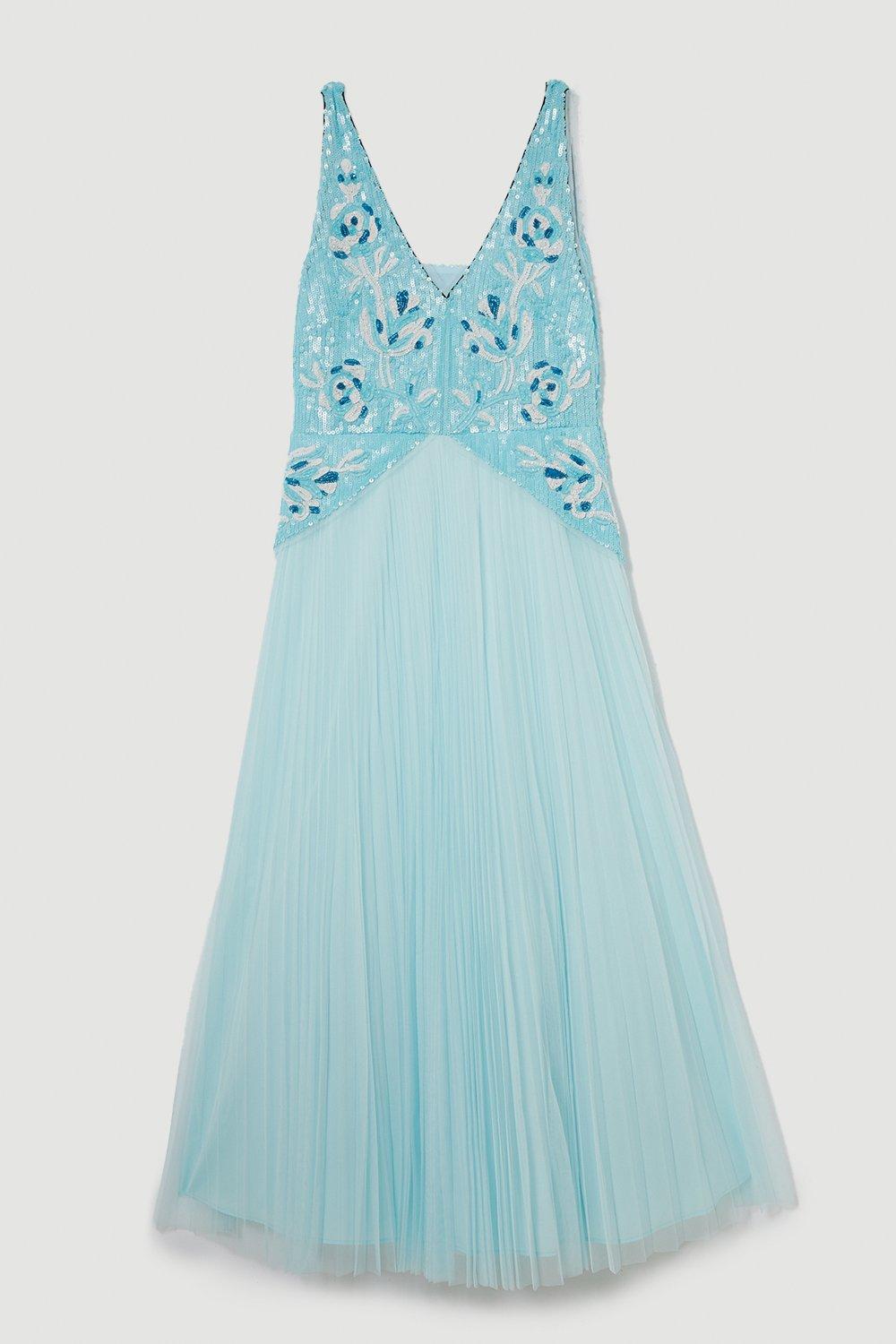 Elavita - Isabella | Pleated tulle midi dress