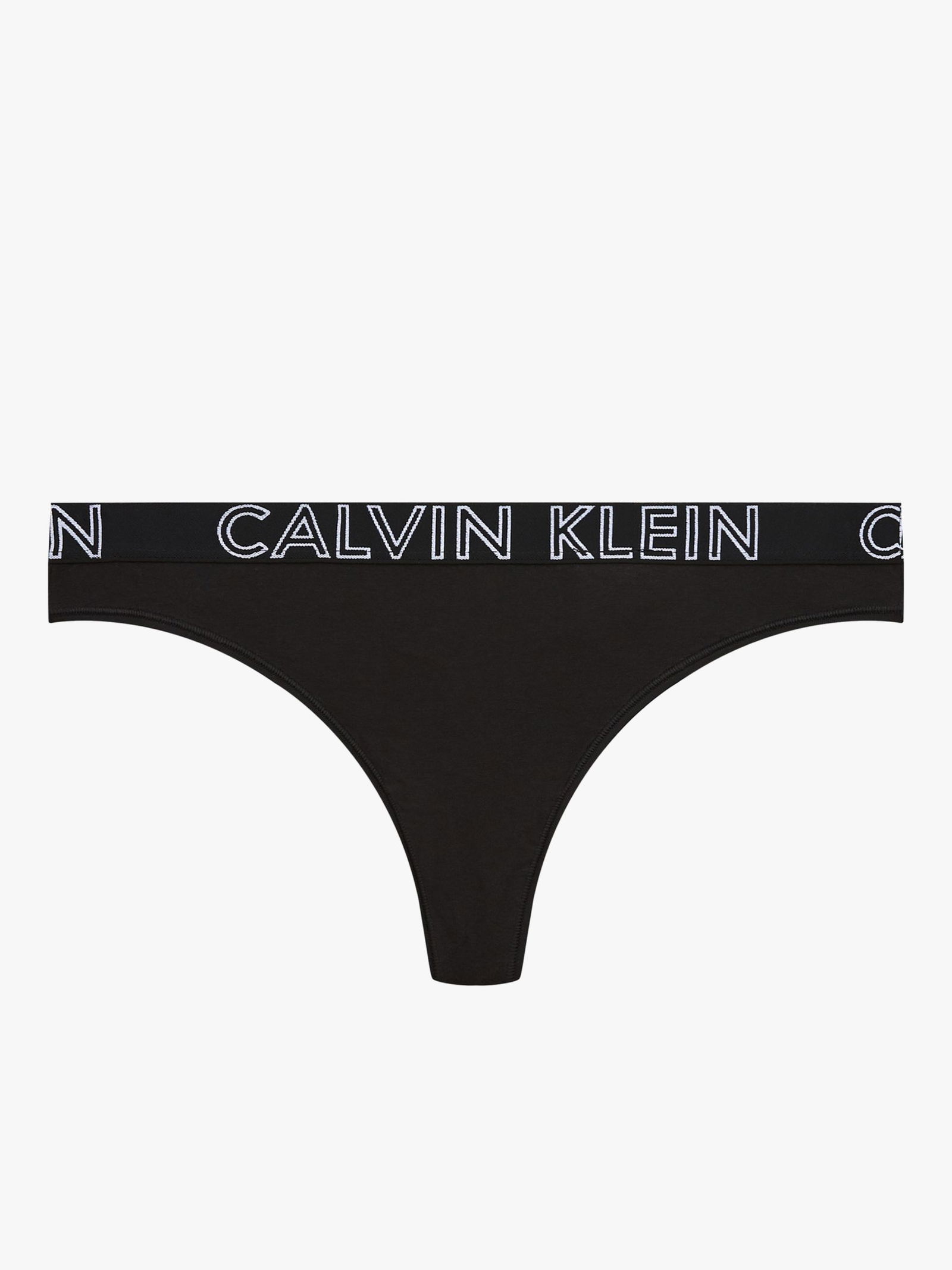 Calvin Klein Modern Cotton Thong, Grey Heather at John Lewis