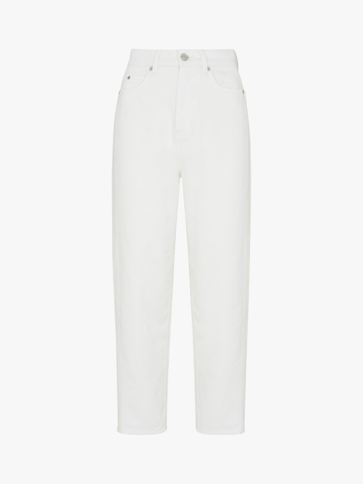 Whistles Petite Authentic Barrel Leg Jeans, Light Wash at John