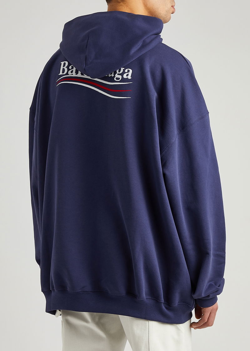 Cotton sweatshirt in blue - Balenciaga