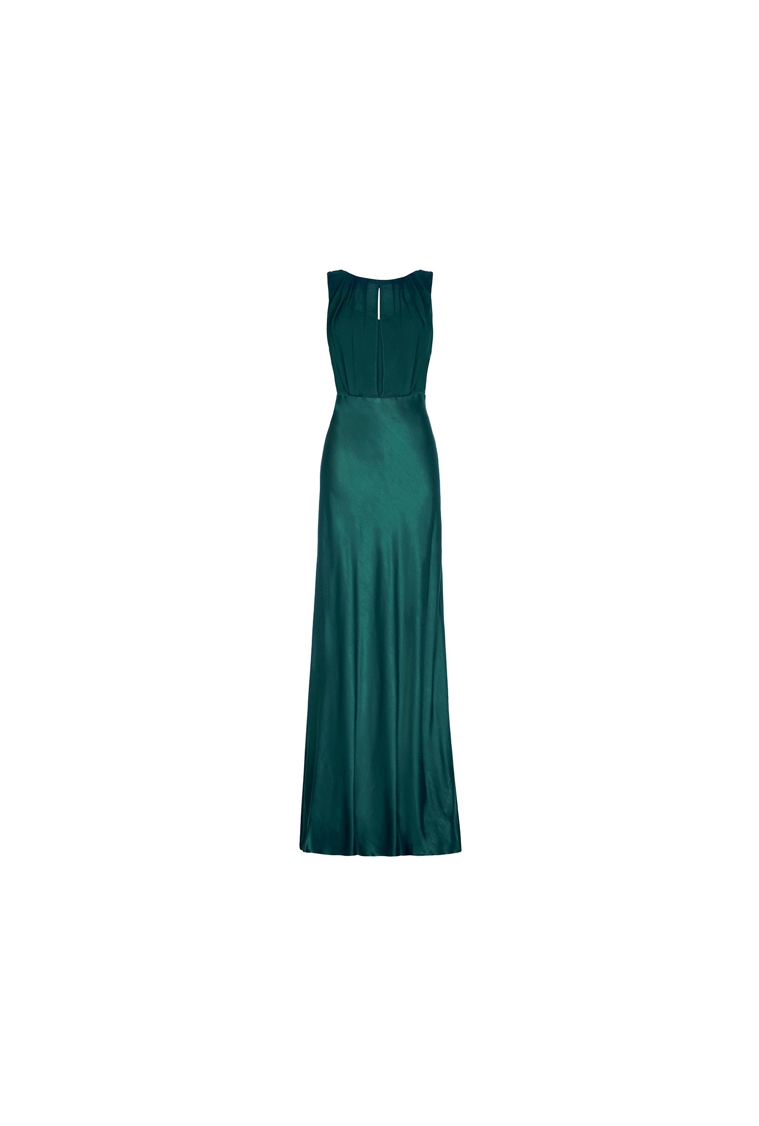 GHOST Claudia Dress Emerald Sea | endource