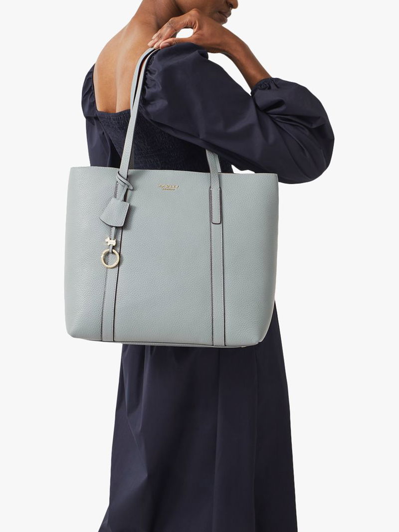 RADLEY Museum Street Large Open Top Tote Bag in Eucalyptus | Endource