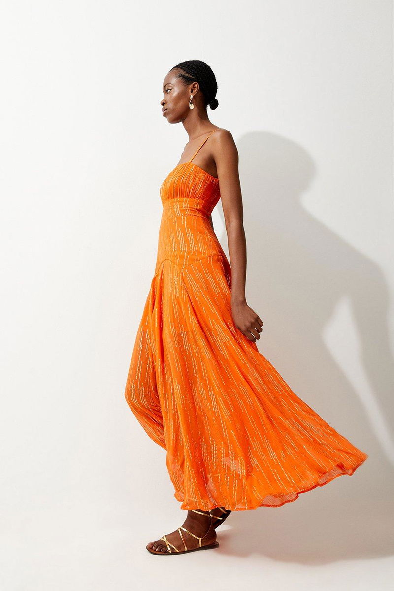 open lace back dress Orange Iridescent Sequin Mini Dress  She Addicted Boutique
