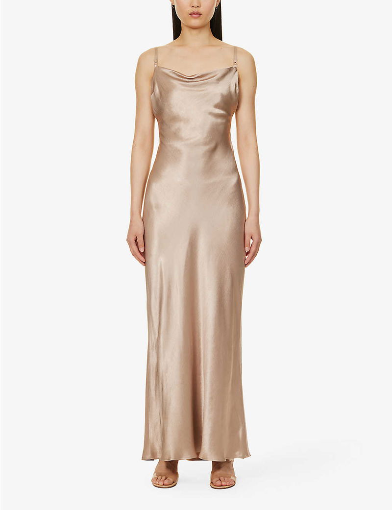 mila midi dress bec and bridge Bec + Bridge Mila Asymmetric Midi Dress