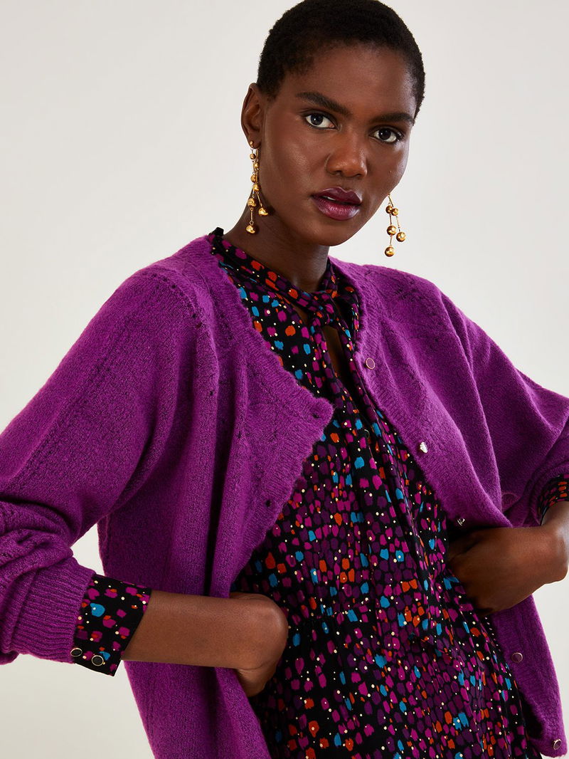 Monsoon Smart Pointelle Cardigan endource