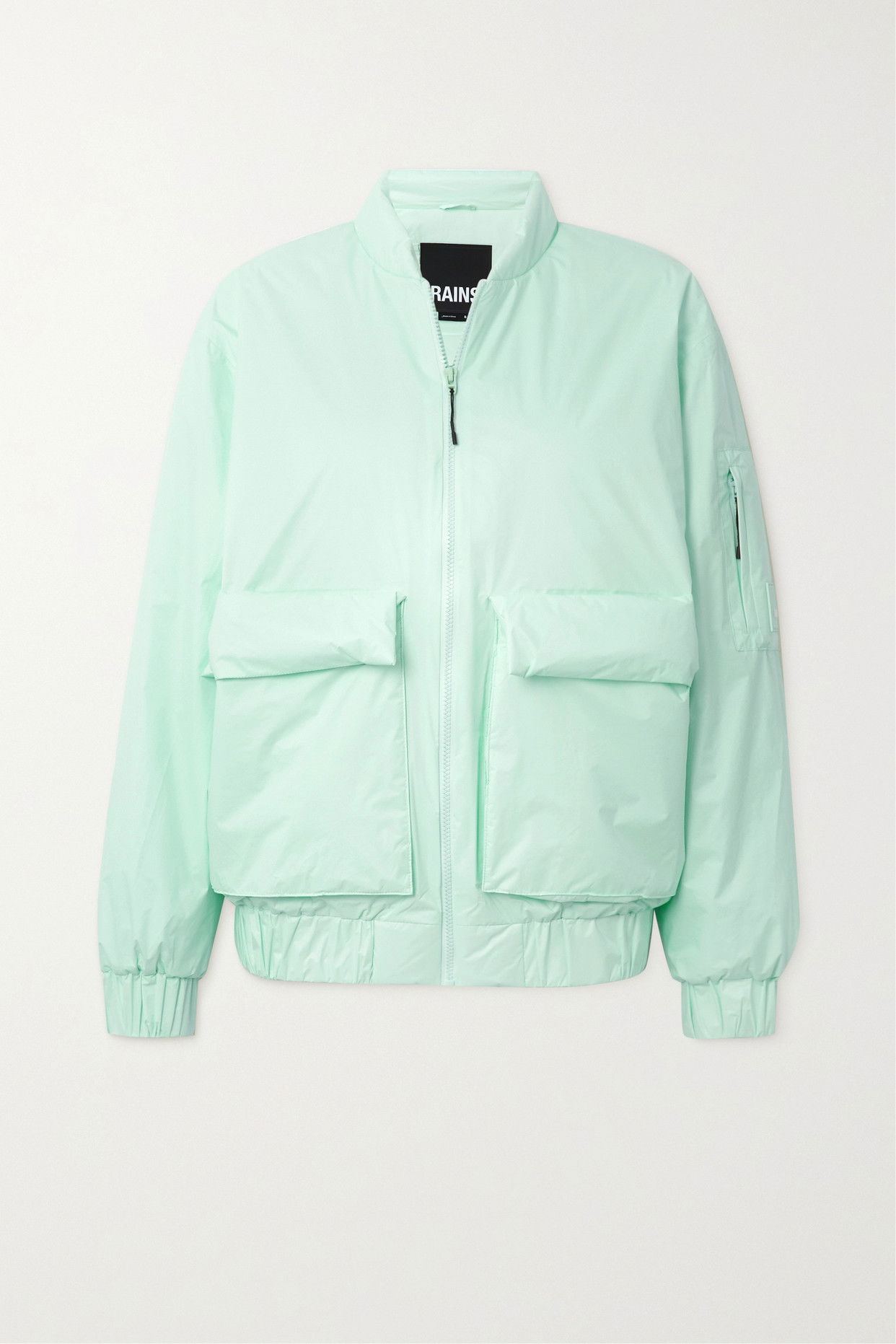 RAINS Fuse Coated-Shell Bomber Jacket | endource