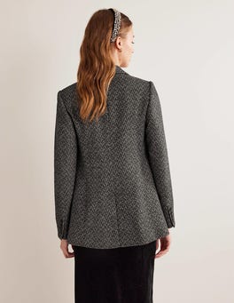 Relaxed Blazer - Herringbone