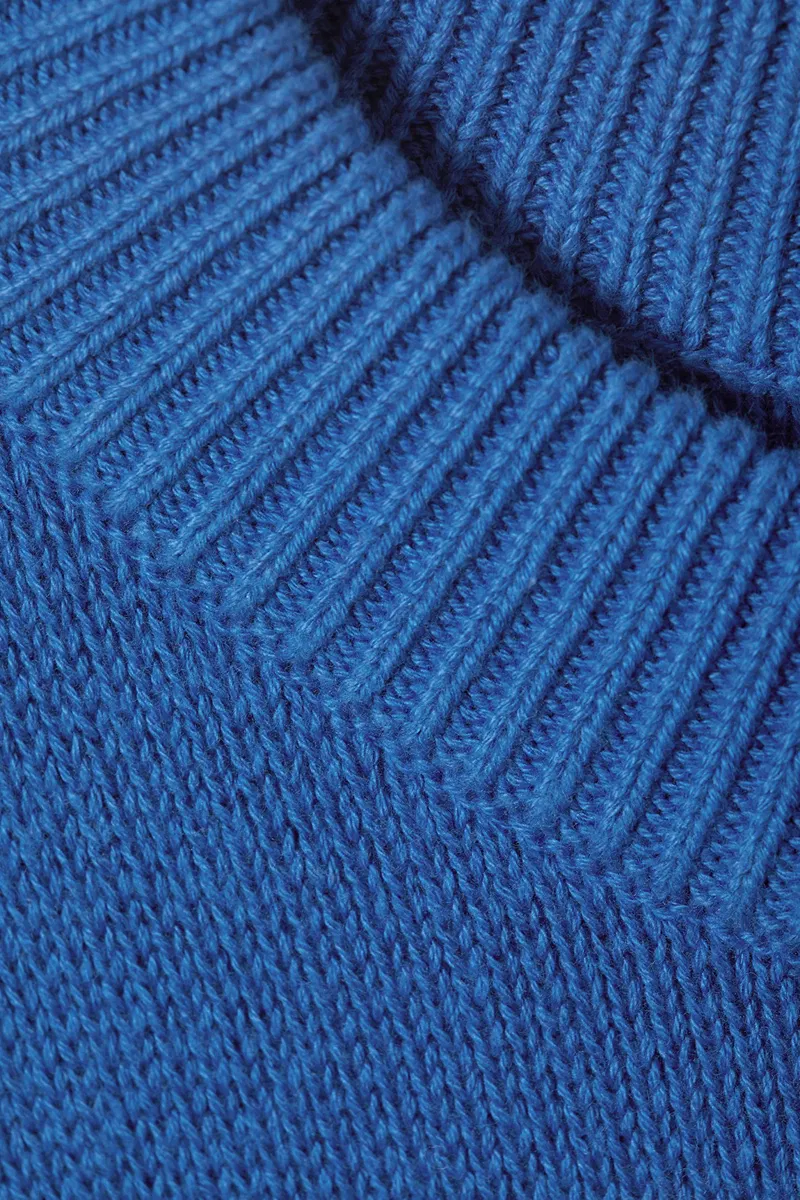 Weekday Knitted Jumper In Cobalt in Blue