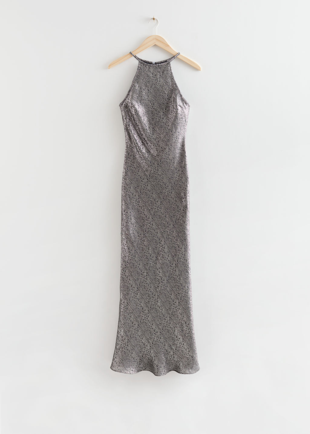 silver metallic fringe dress Sequin & Crystal Fringe Cardigan SILVER / 2XL