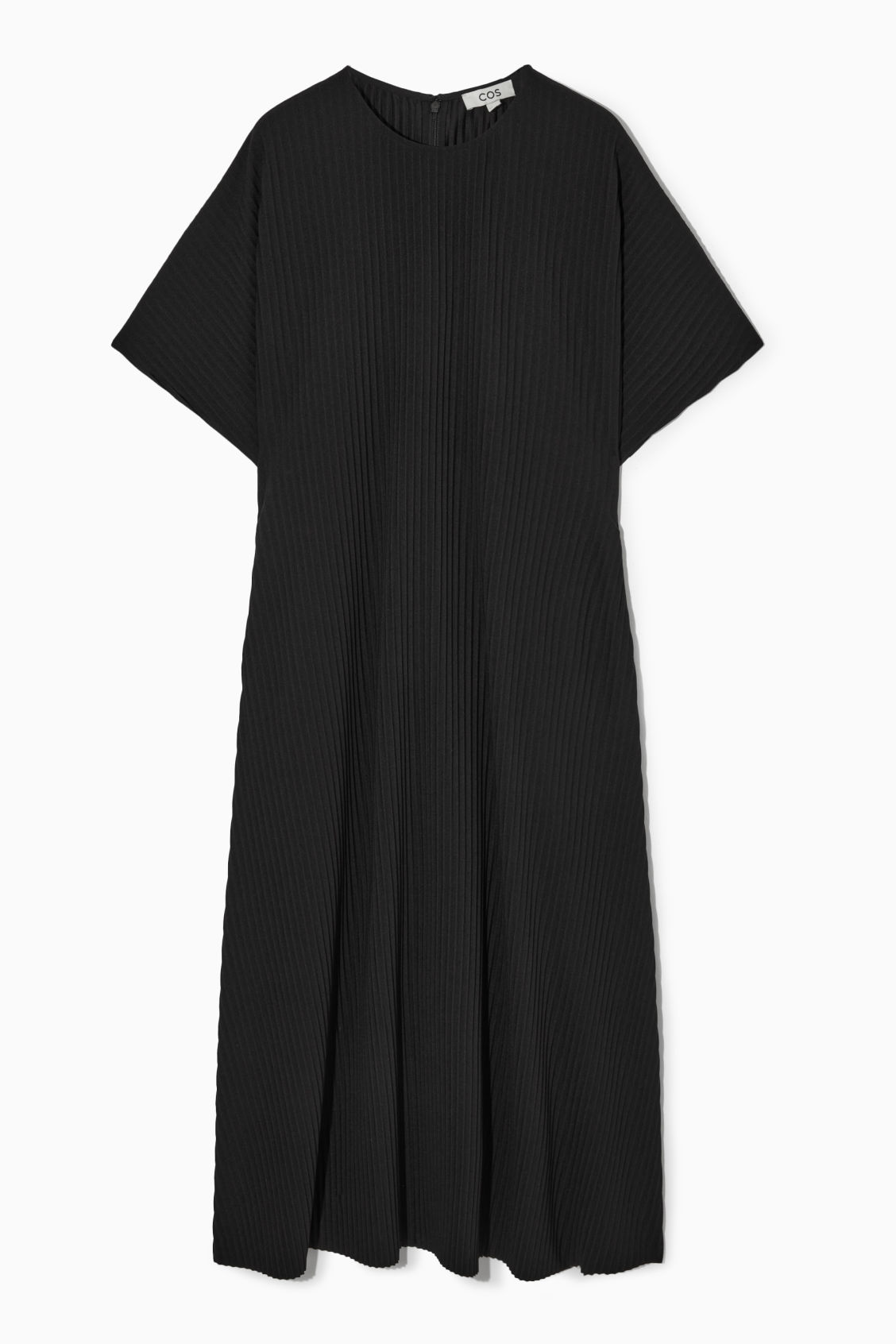 strapless open back dress Women's Halter Neck Pleated Ruffle Maxi Dress main image 1