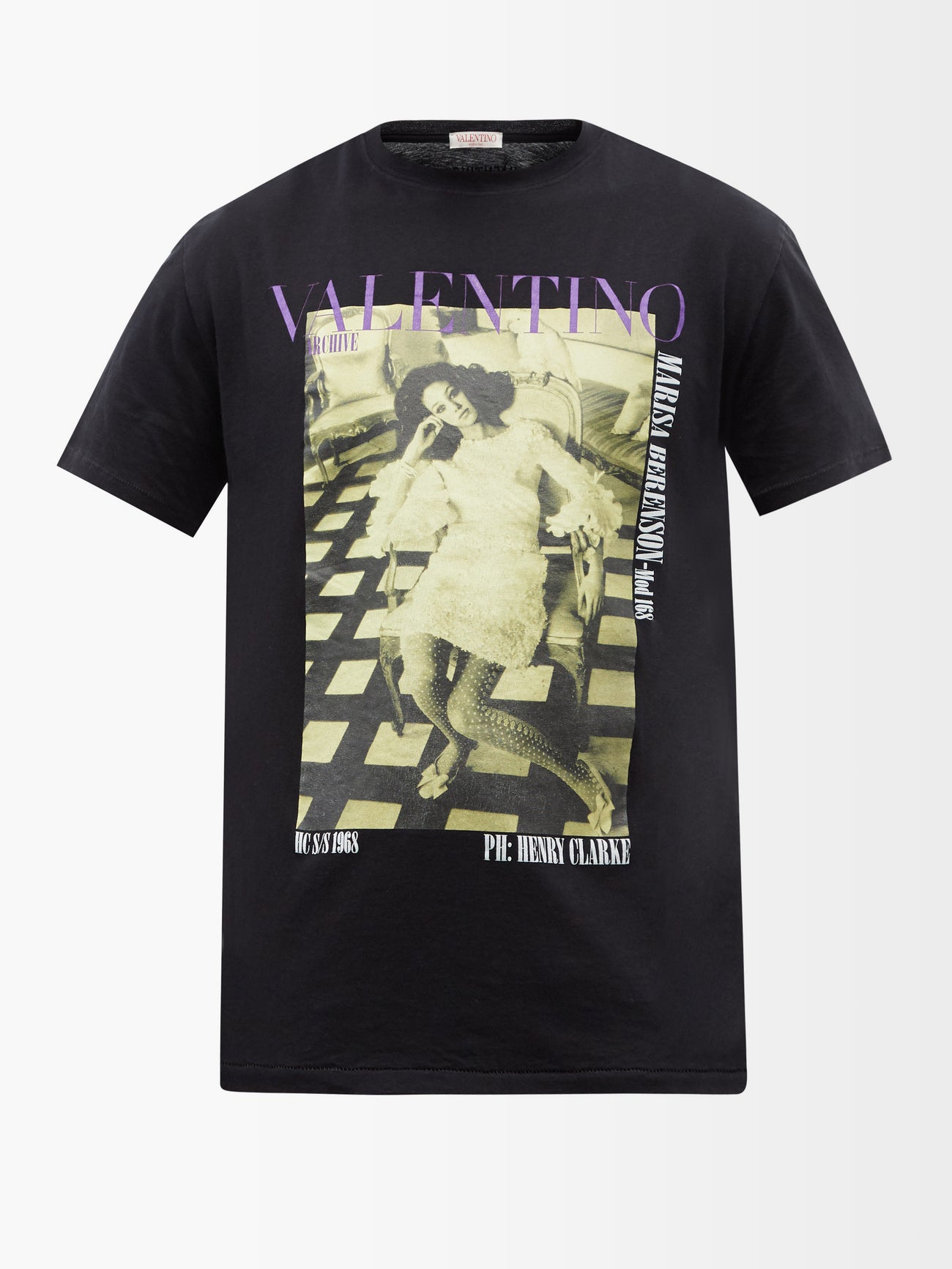 Valentino Marisa Berenson-Print T-Shirt | endource