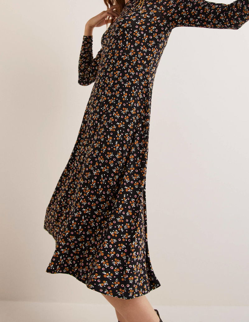 BODEN Crew Neck Jersey Midi Dress | endource