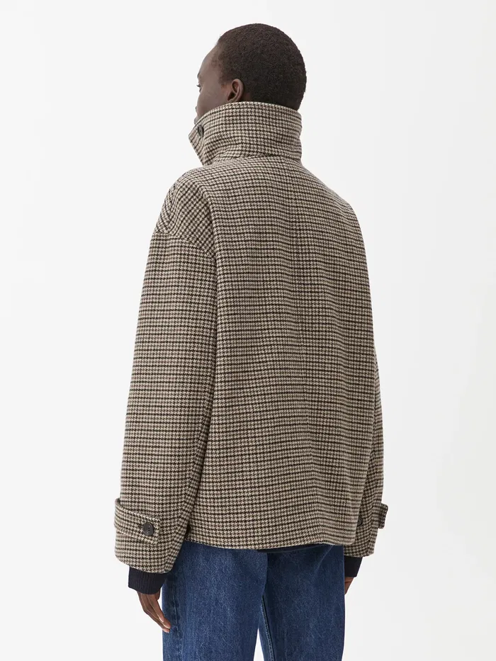 ARKET Chequered Wool-Blend Jacket | endource