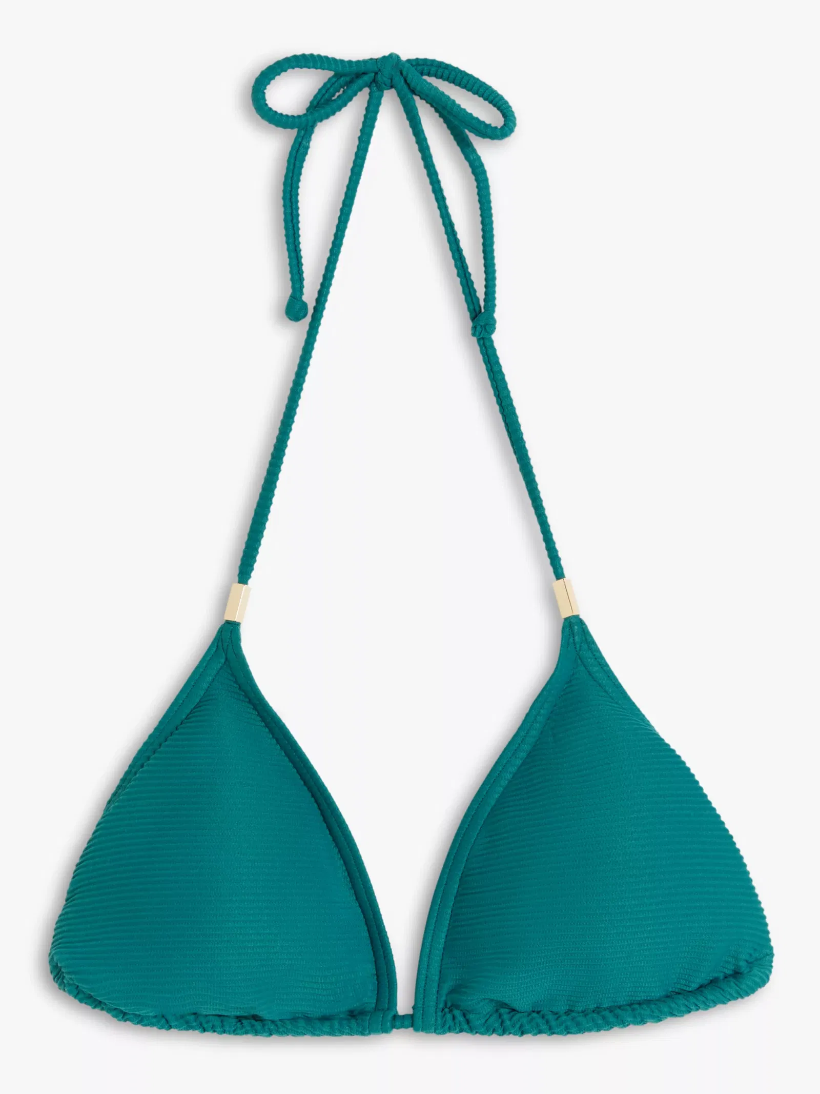 JOHN LEWIS Lagoon Rib String Bikini Top