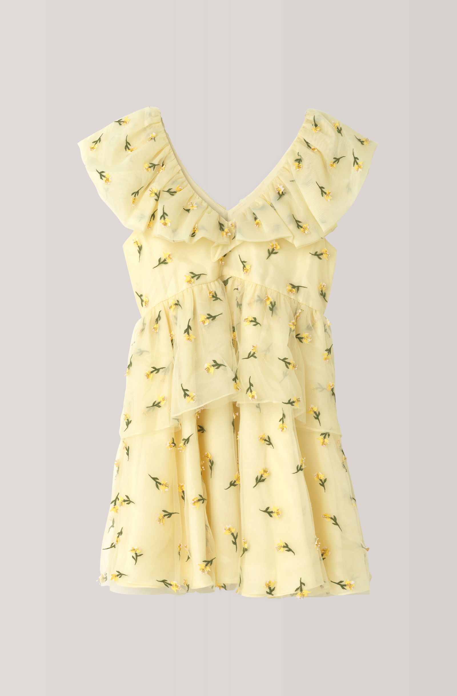 ganni bliss mini dress GANNI Bliss Mini Dress