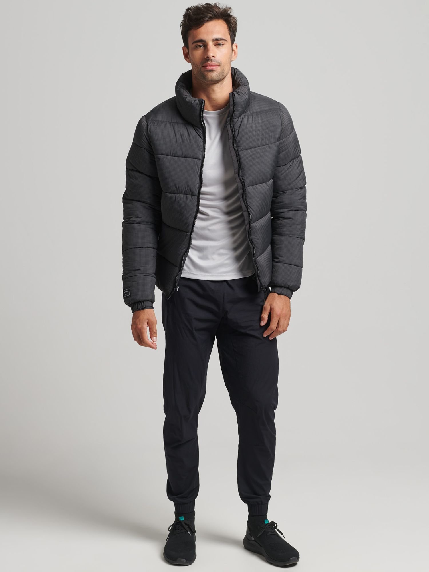 Hooded XPD Sports Puffer Jacket