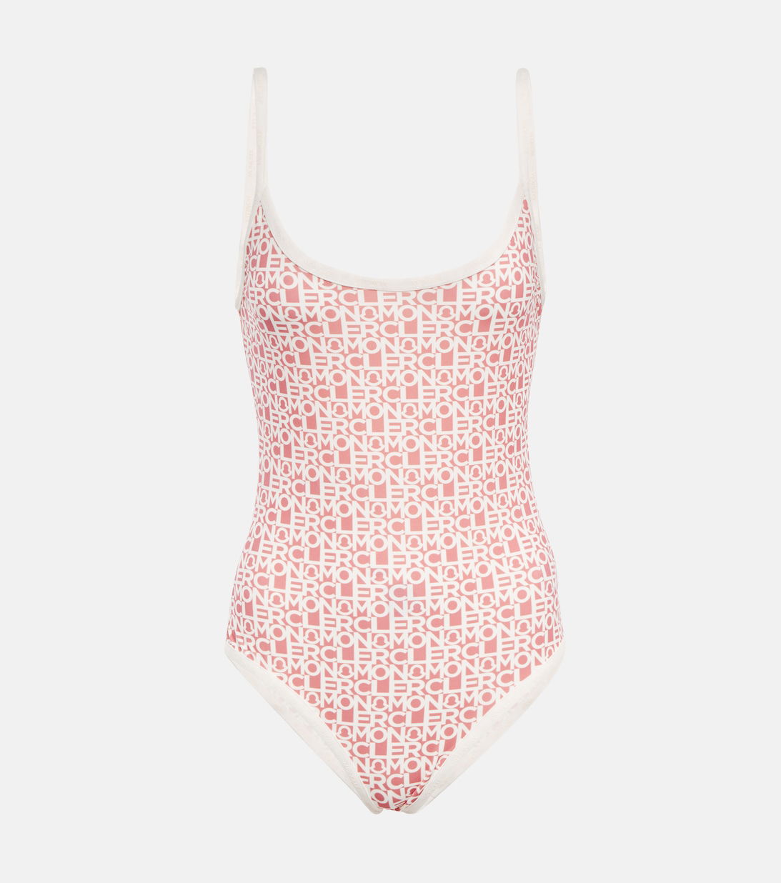 MONCLER Logo Swimsuit in Pink | Endource