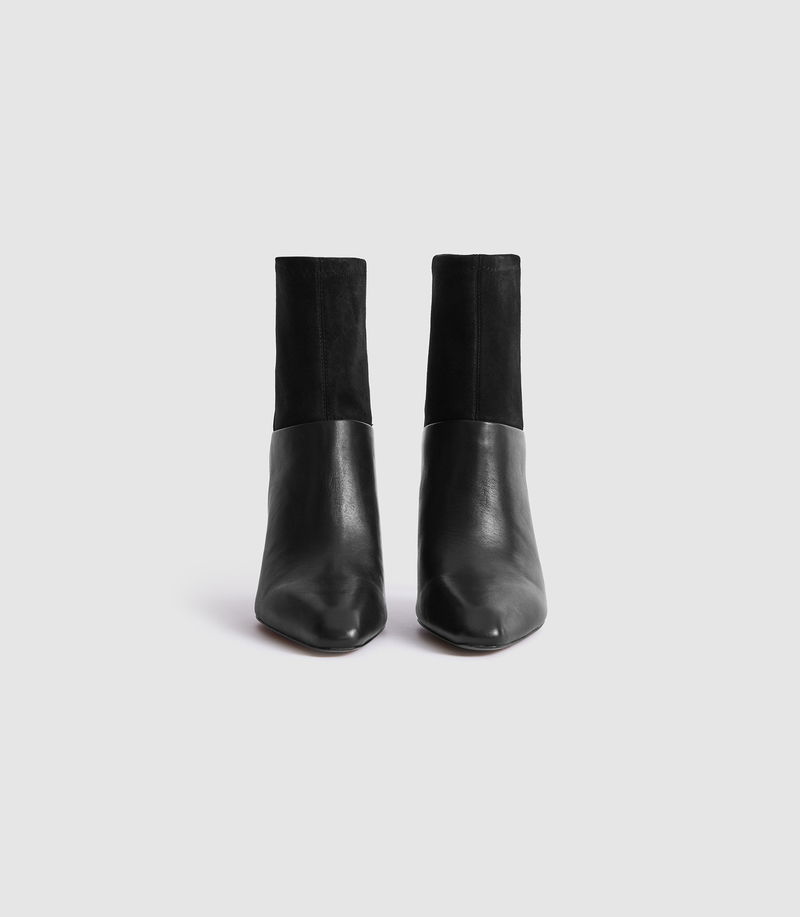 Carrie  Suede Ankle Booties