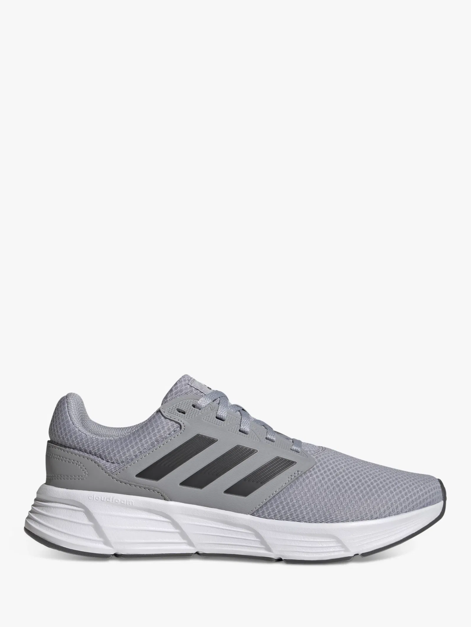 ADIDAS Galaxy 6 Running Shoes in Halo Silver/Carbon/Cloud White Endource