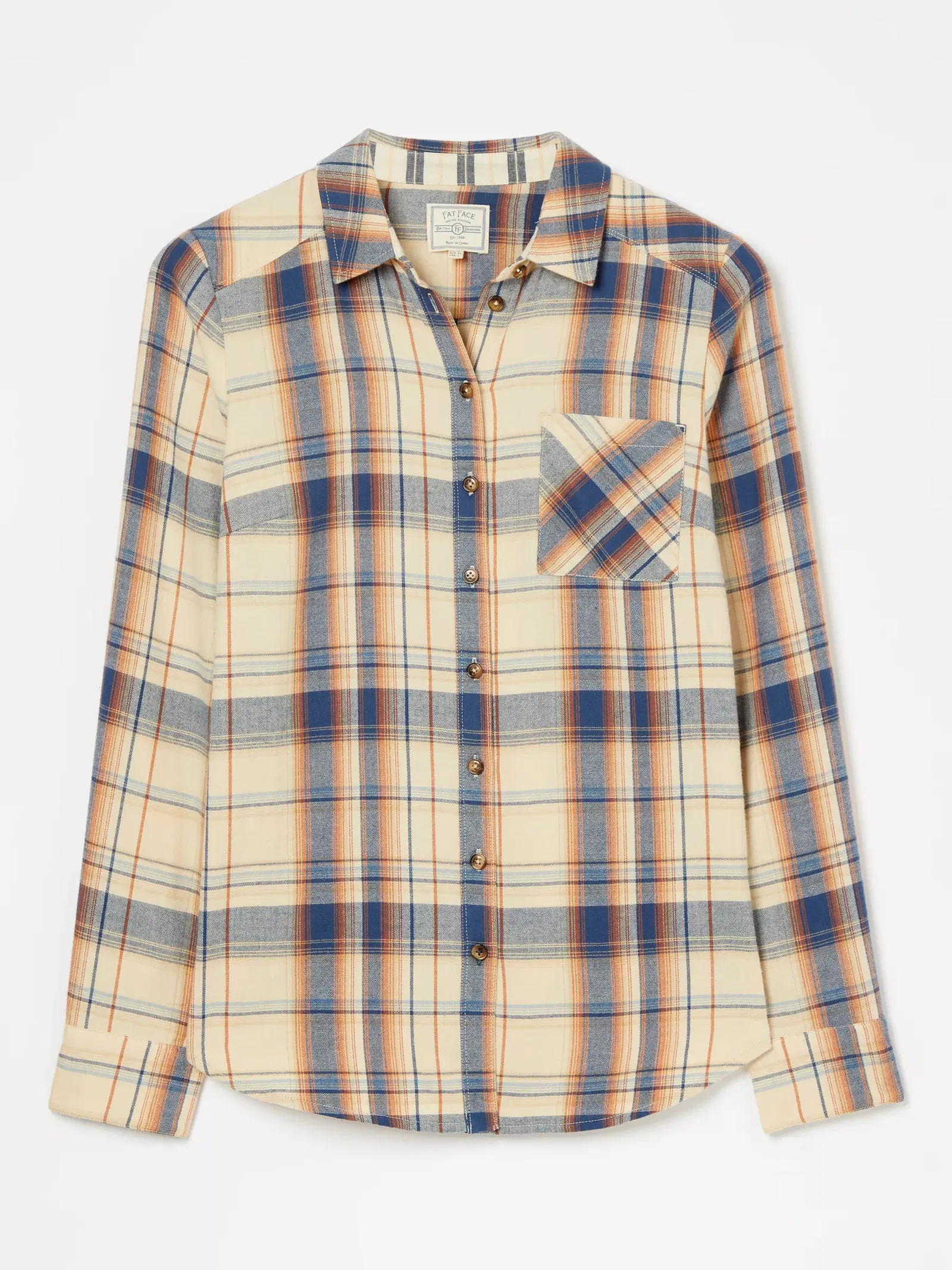 Olivia Check Jacket Tigers Eye Checks
