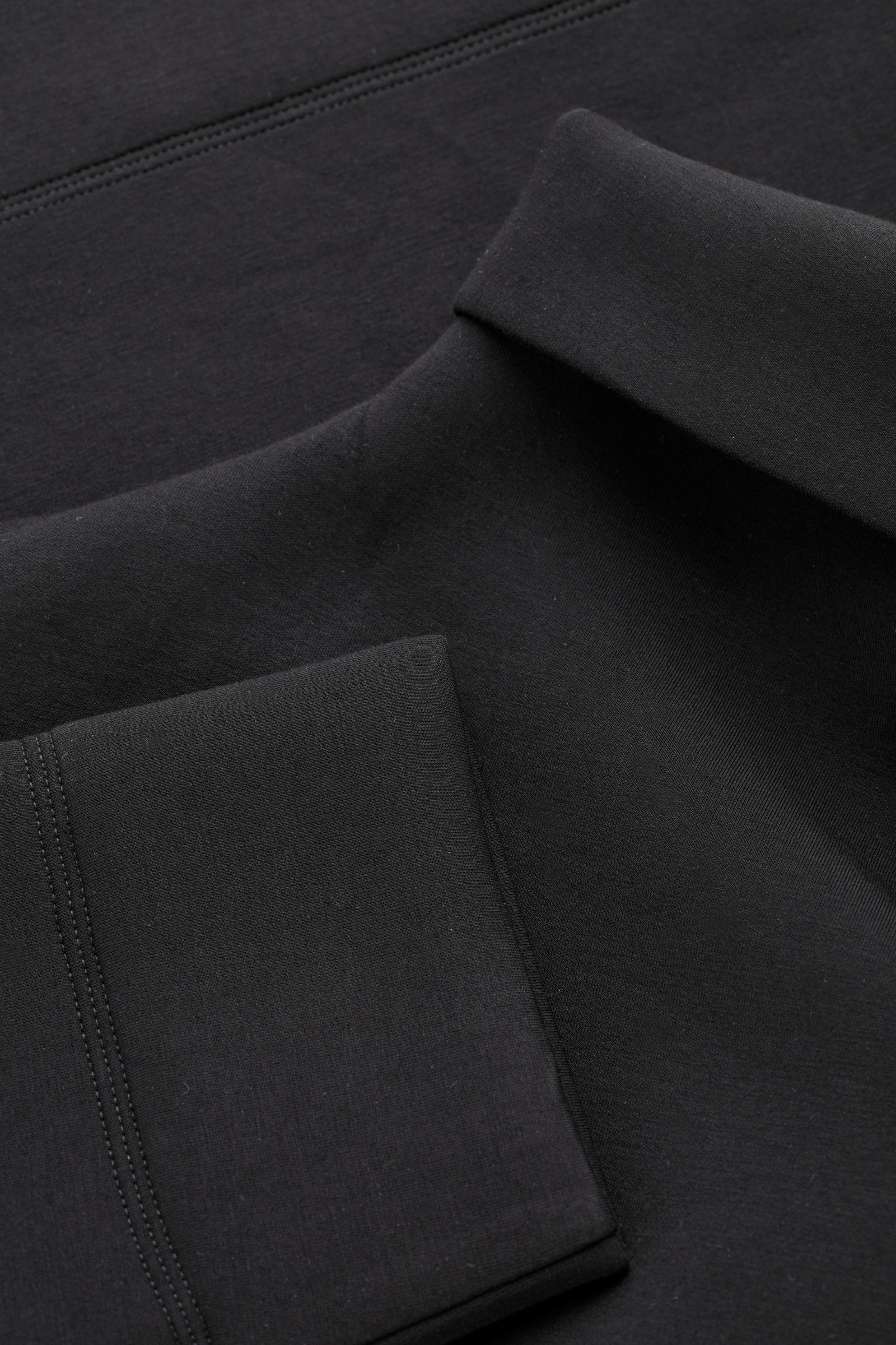 COS Funnel-Neck Scuba Sweatshirt | endource