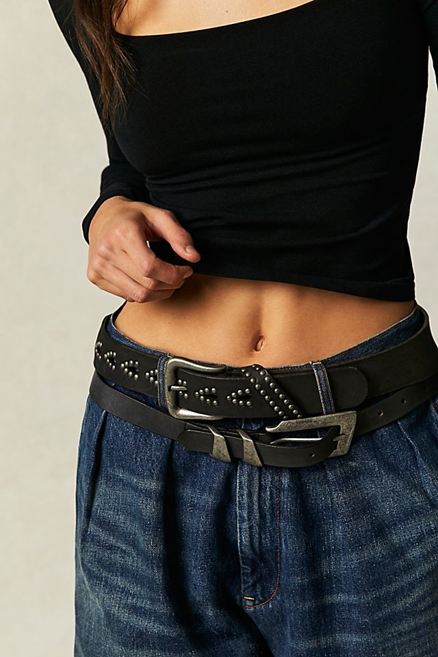 FREE PEOPLE We The Free Parker Womens Leather Belt-chili pepper Free People | Accessories | Free People We The Free Parker  main image 3