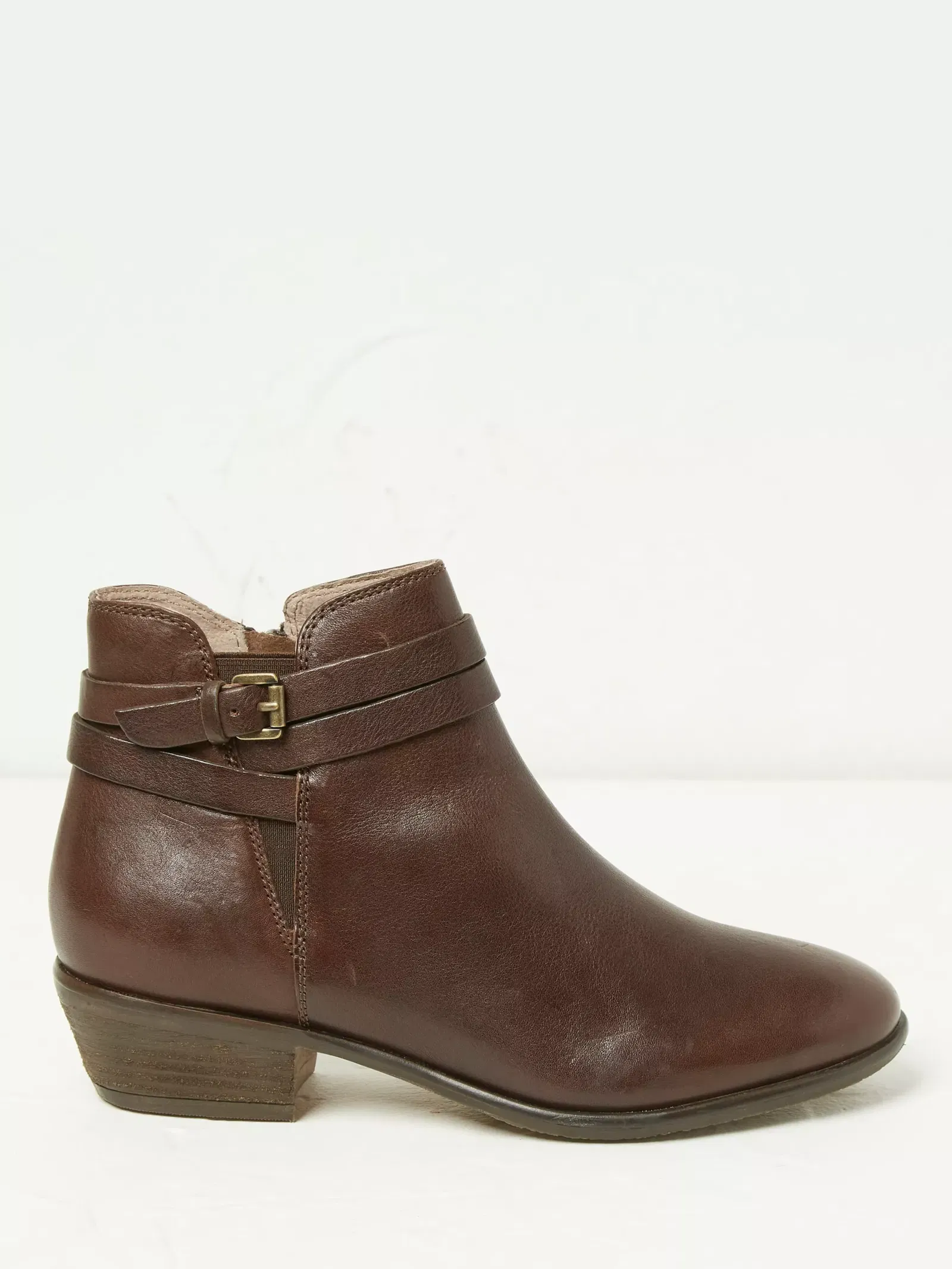 The Ava Block Heel Bootie
