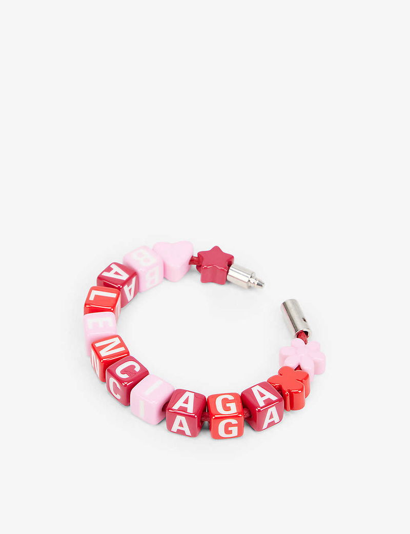 BALENCIAGA Toy-Inspired Beaded Bracelet in MULTI | endource