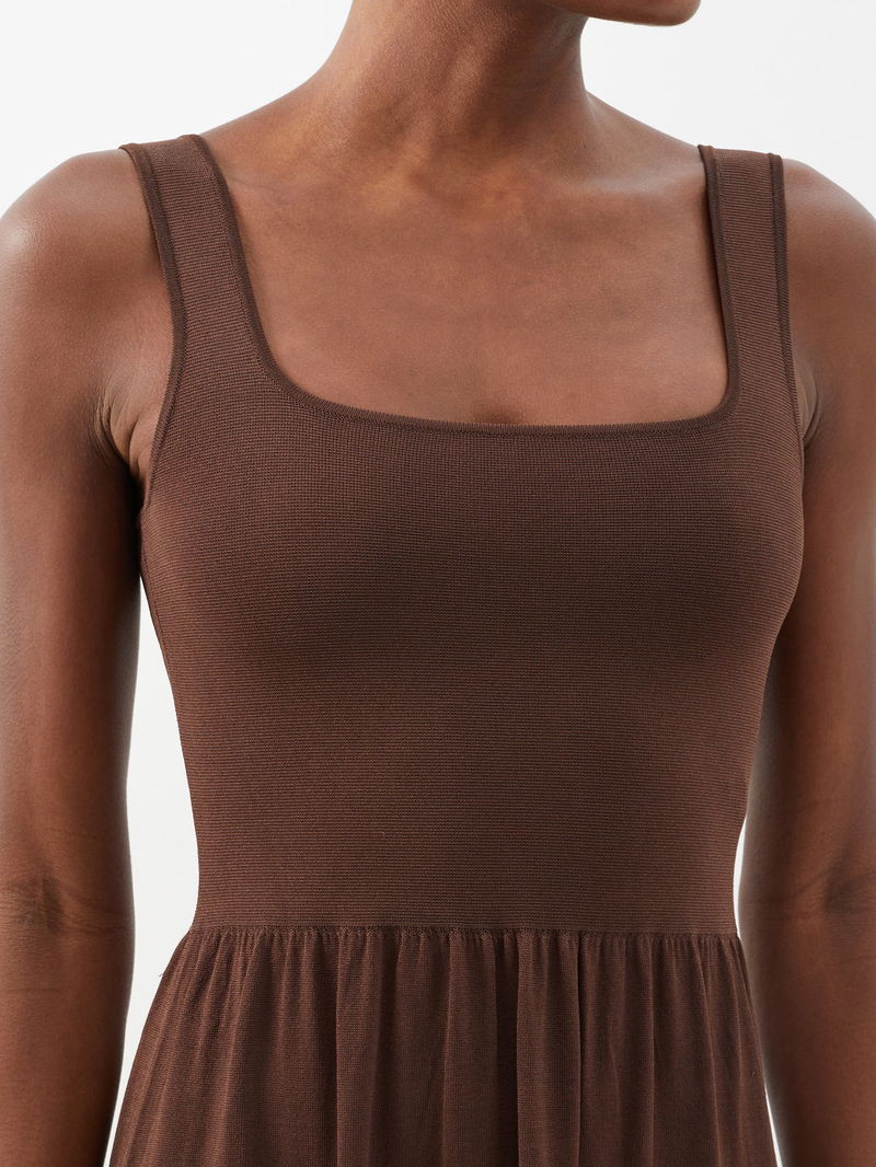matteau square knit dress Matteau Square Slip Mini Dress