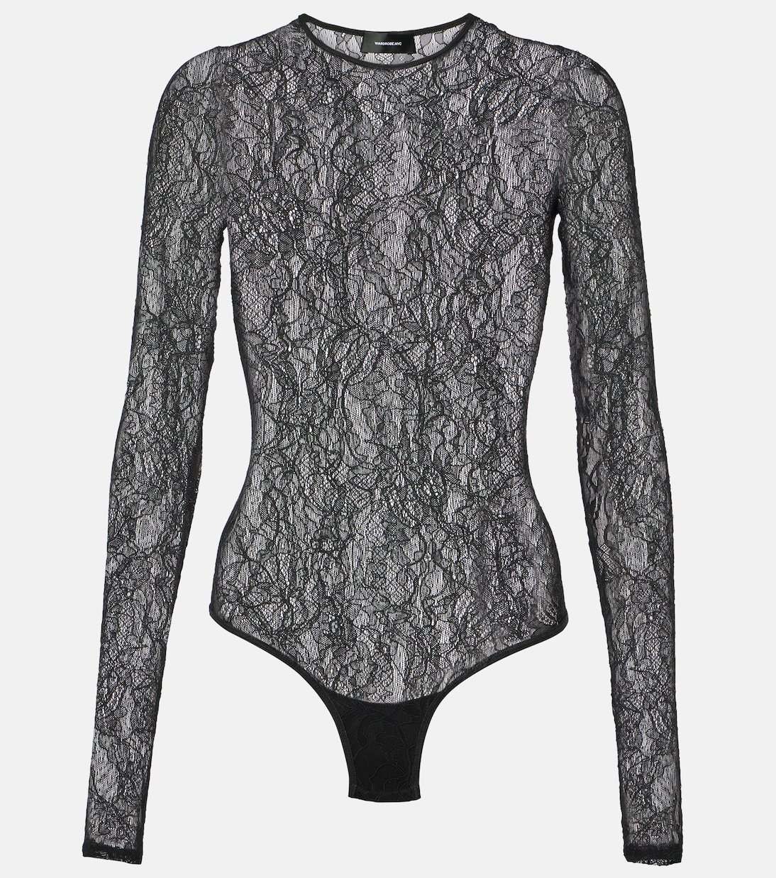 SANDRO cut-out Lace Bodysuit - Farfetch
