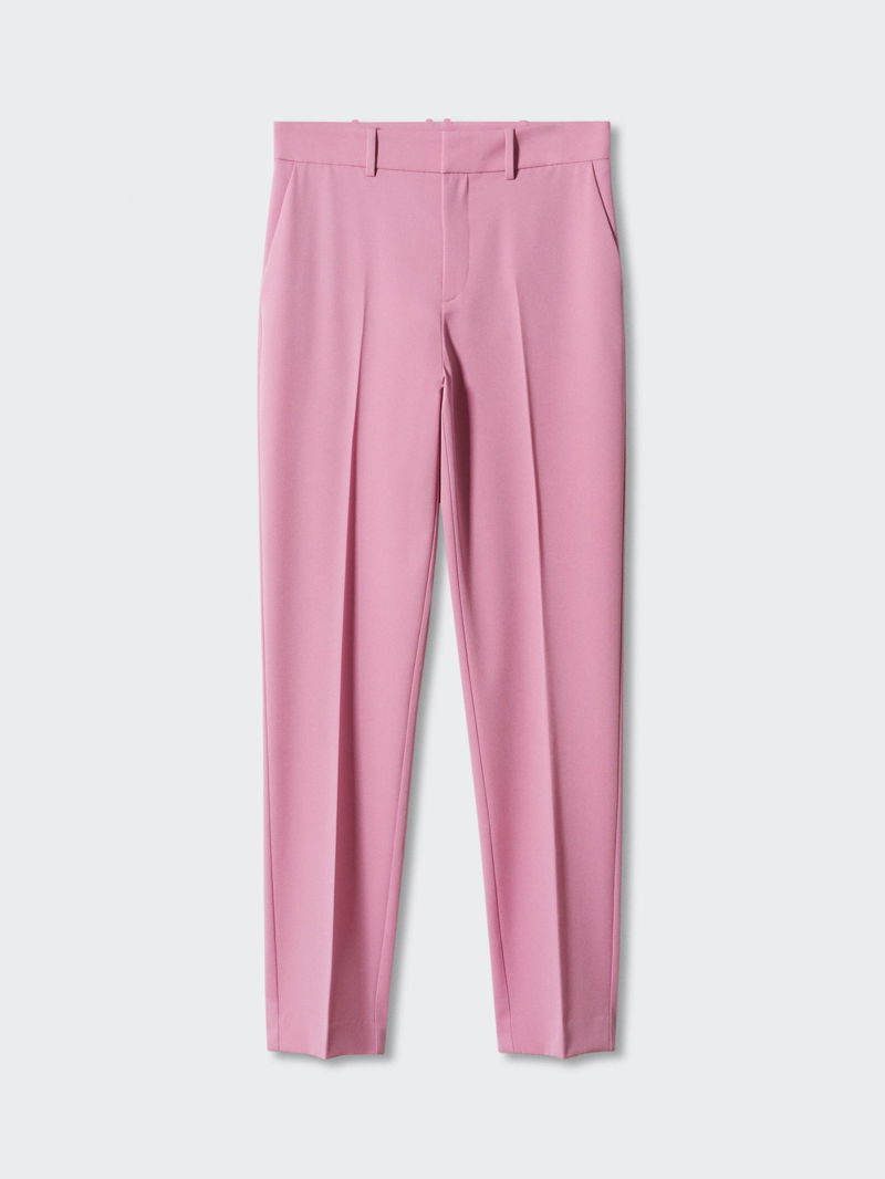 mango pink trousers