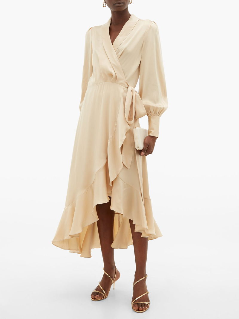 super eight midi dress Super Eight Frilled Midi
