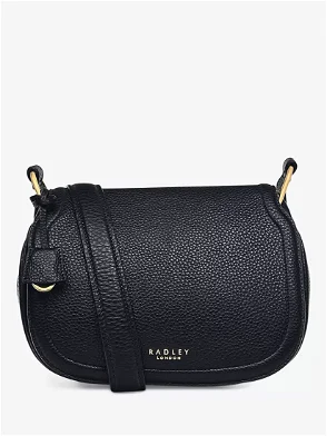 Radley Hanley Close Mini Flapover Shoulder Bag in Black