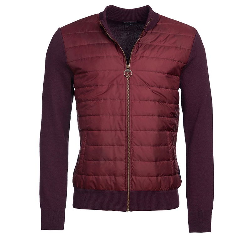 Barbour Essential Baffle Mens Zip Through Barbour International