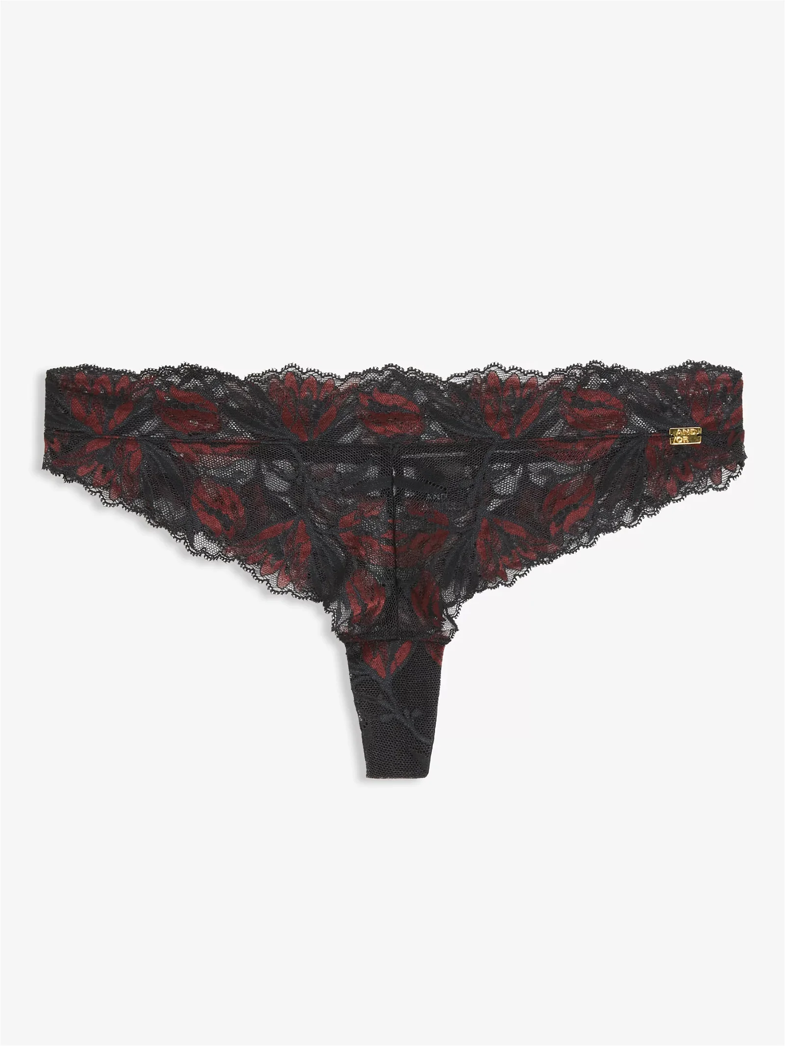 AND/OR Stella Lace Brazilian Knickers
