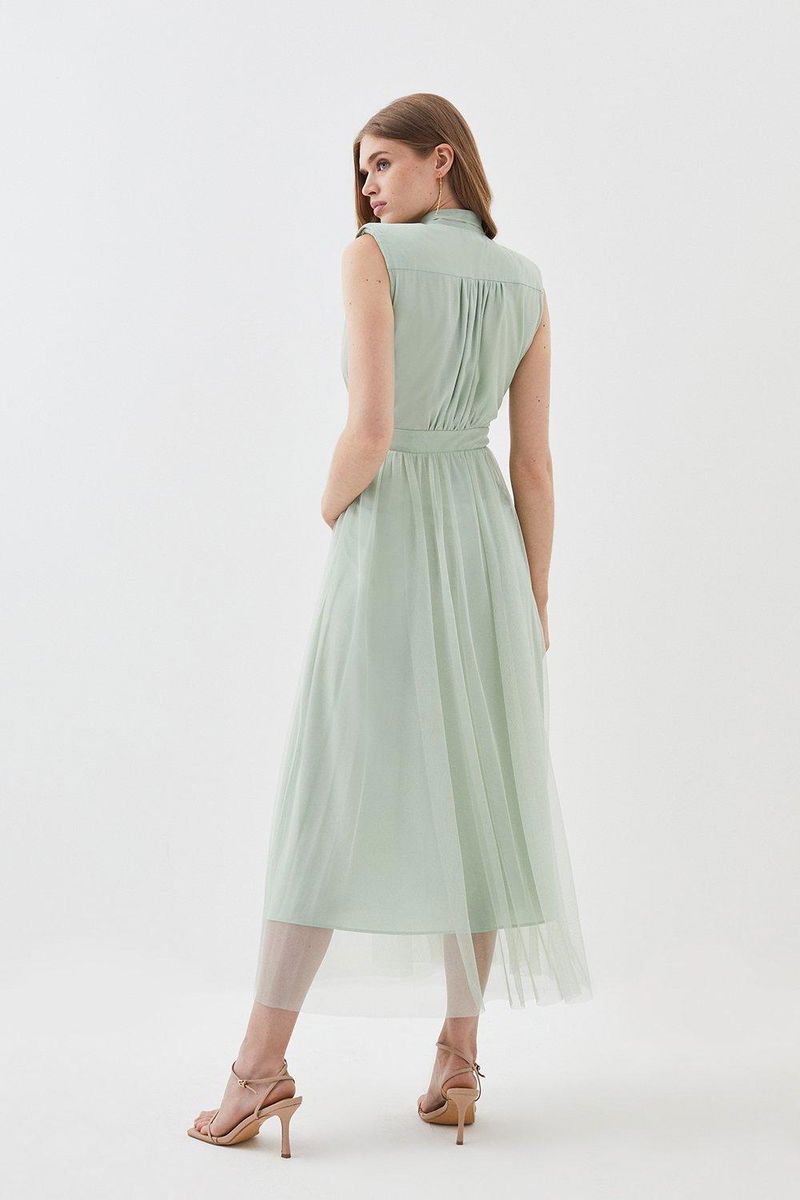 karen millen green dress Formal Dresses | Emerald, Lime & Sage Green Formal Dresses allowing the textured metallic surface to do the talking Karen Millen Light Green Dress