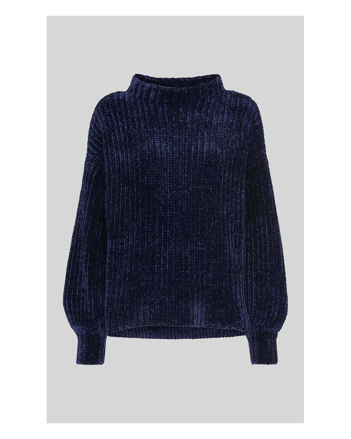 High Neck Whistles Navy Jumper Whistles Navy Cashmere Roll Neck