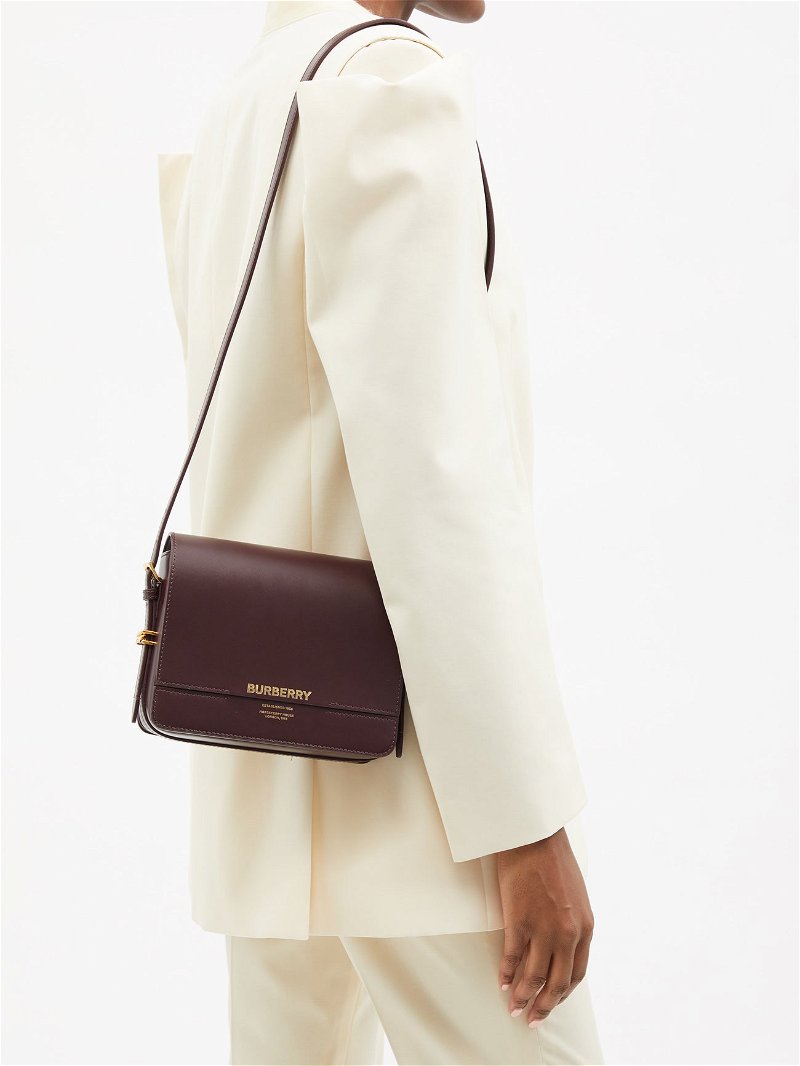 Burberry Grace Small Leather Shoulder Bag