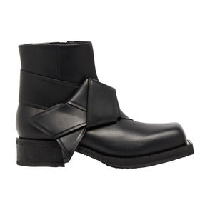 acne square toe boots