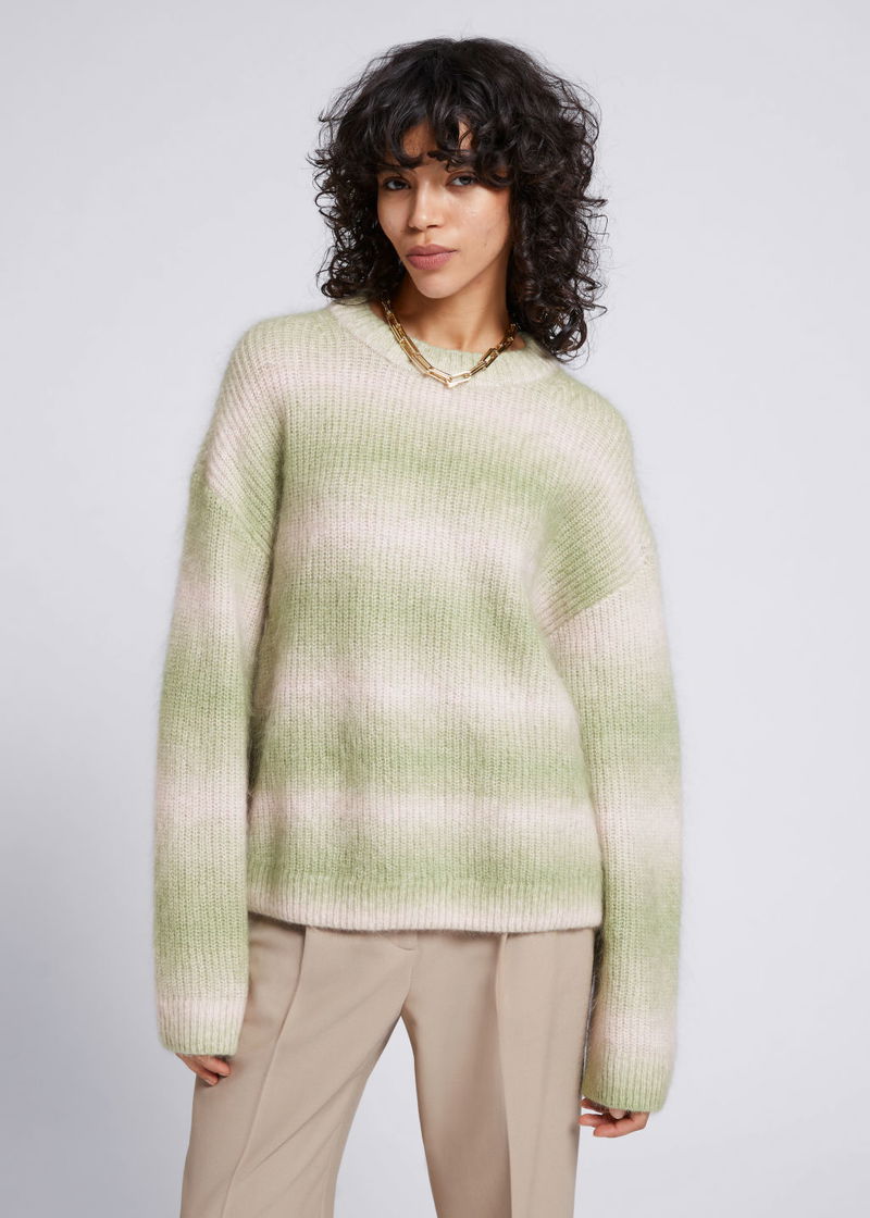 OTHER STORIES Relaxed Ribbed Mohair Jumper endource