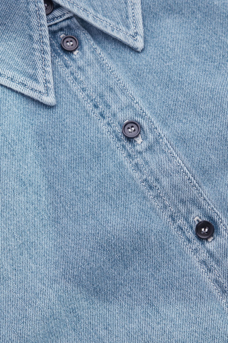 COS, Blue Men's Denim Shirt