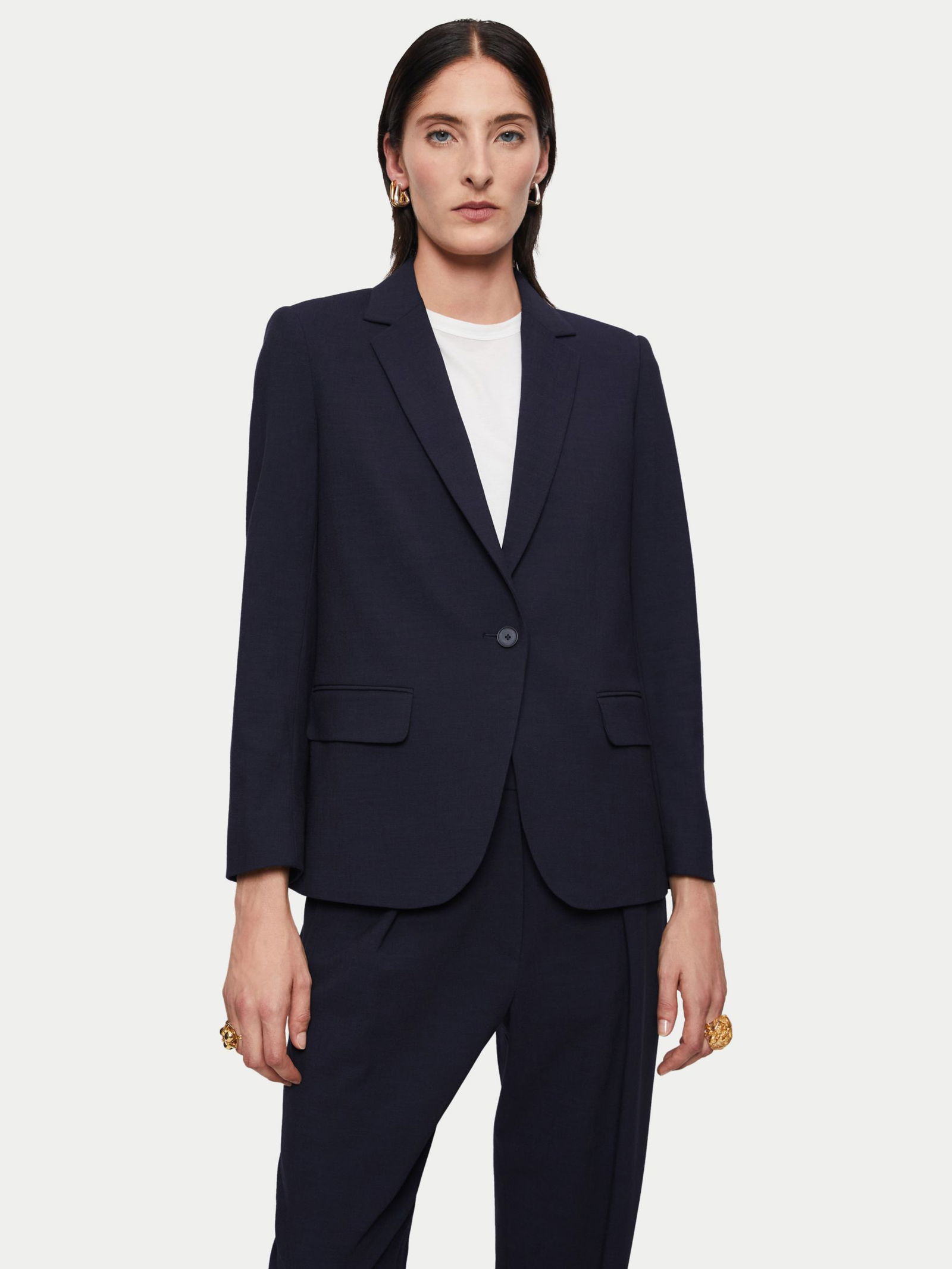 JIGSAW Fluid Twill Knox Blazer | Endource