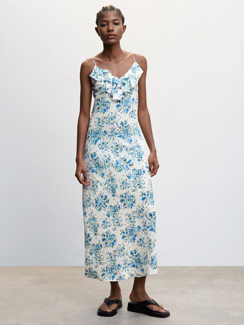 Floral Mango Cami Dress MANGO Lili Floral Print Midi Dress Endource