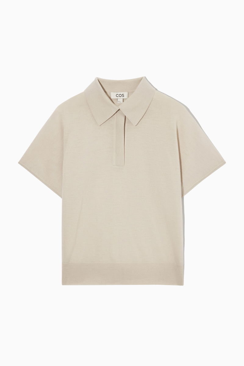 Light Beige Polo Shirt