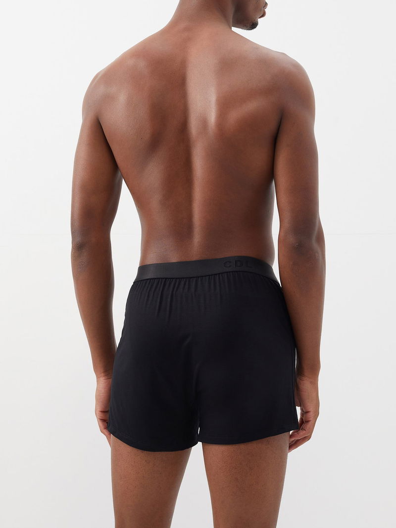 Three-Pack Stretch Lyocell-Blend Boxer Briefs