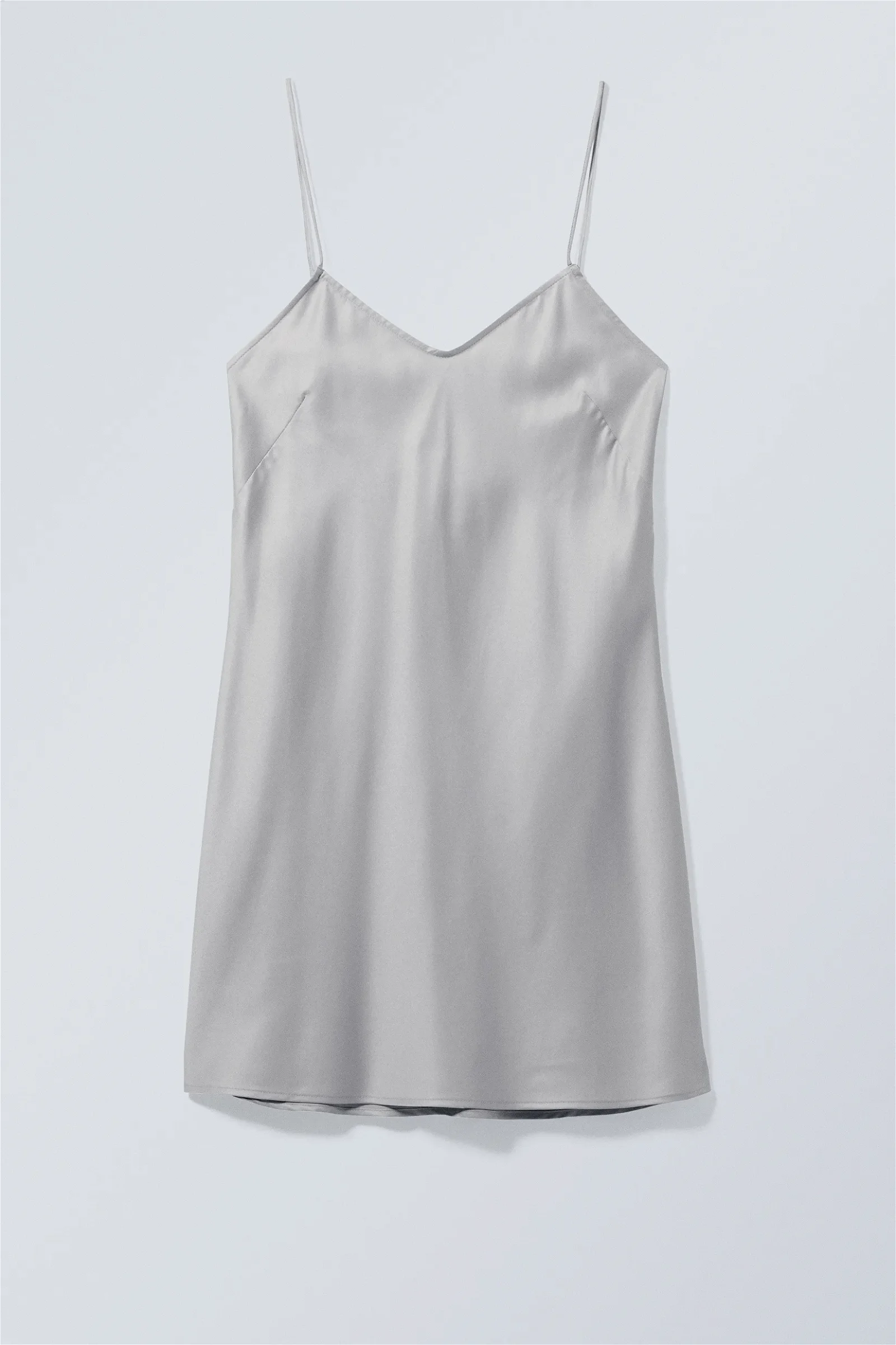 yui mini slip dress - Light Dusty Grey