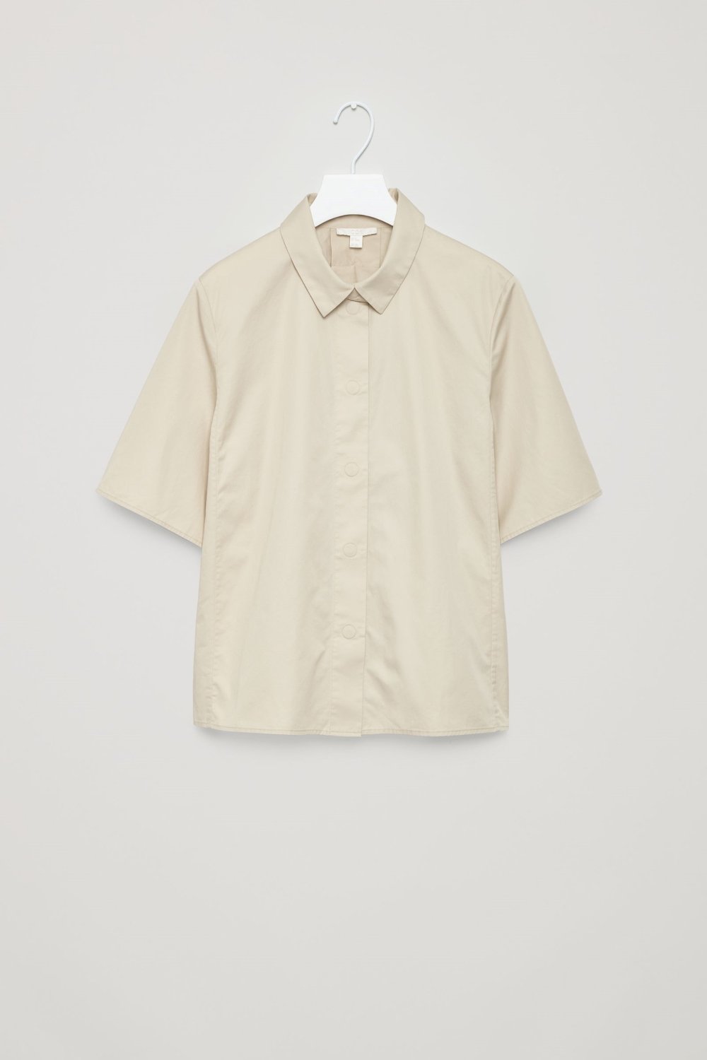 COS Short-Sleeve Shirt with Back Pleat | Endource