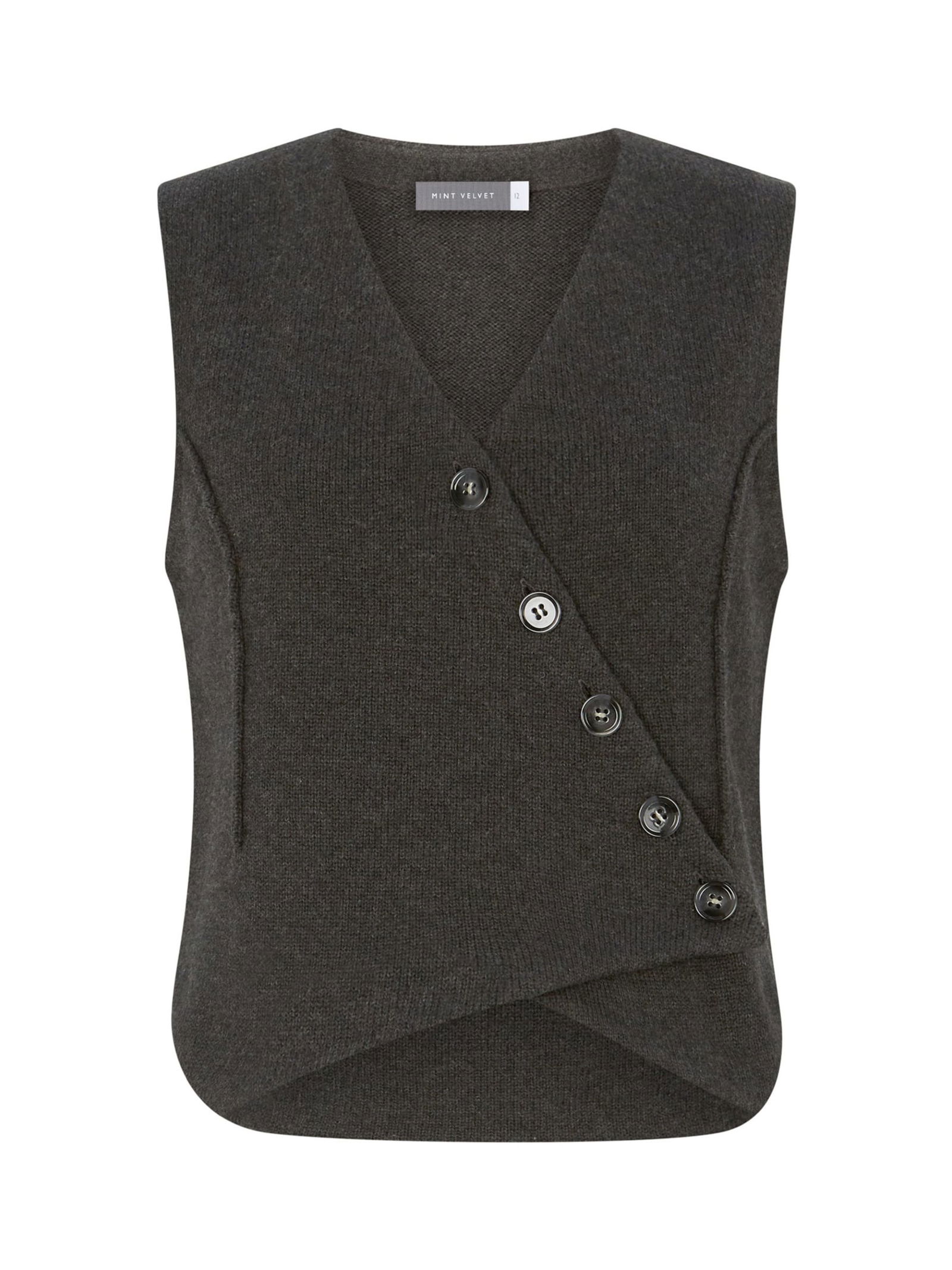 Mint Velvet Knit Waistcoat | Endource