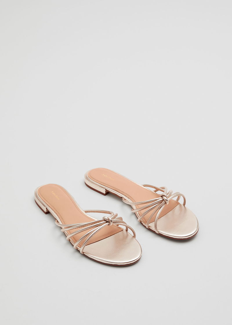 OTHER STORIES Strappy Leather Slides endource