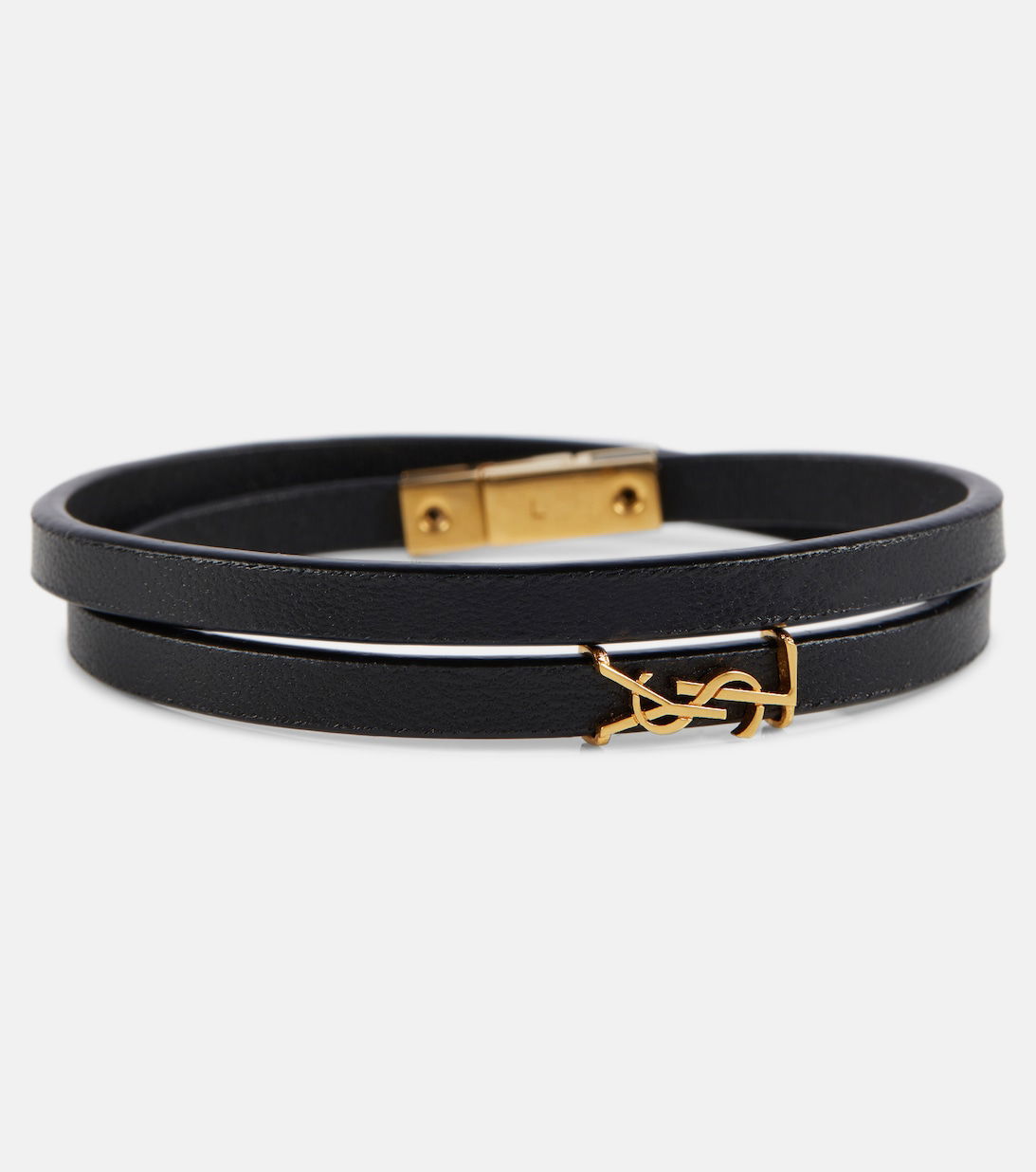 Bracelet Yves Saint Laurent (YSL) Coeur - Doré Laiton - Neuf Avec Léger Défaut - Sans étiquette